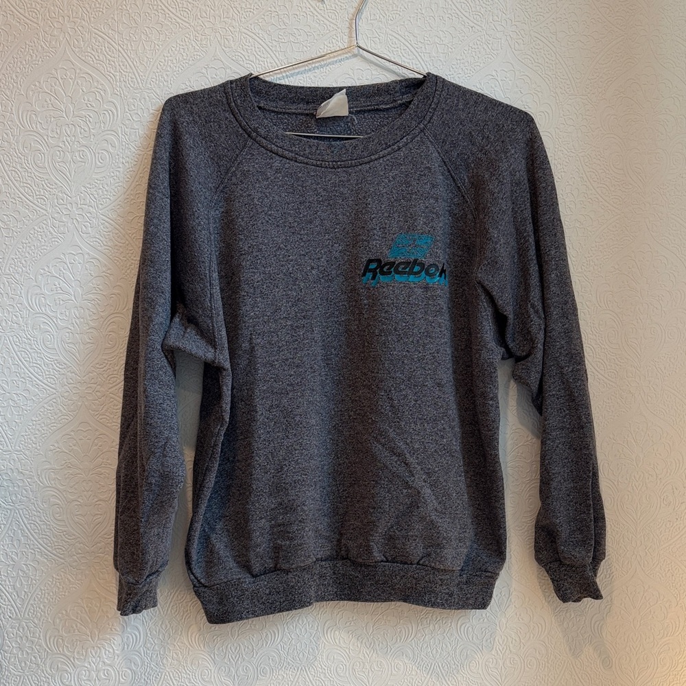 Reebok Men's Charcoal Crewneck Sweater